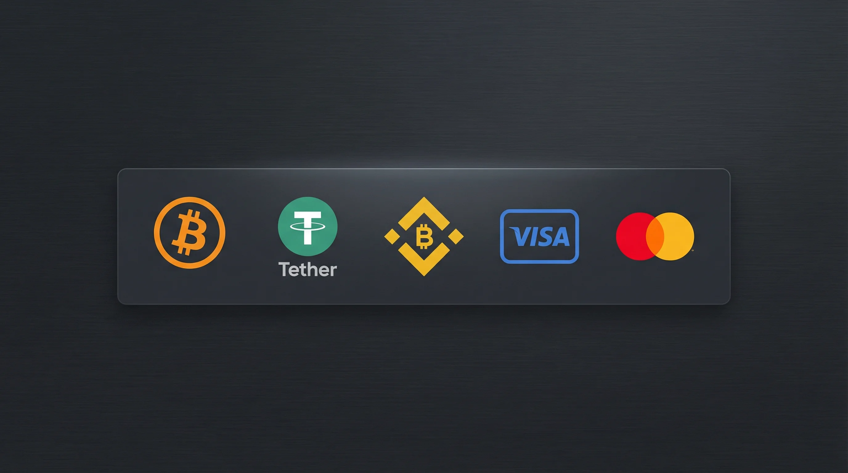 支持的支付方式